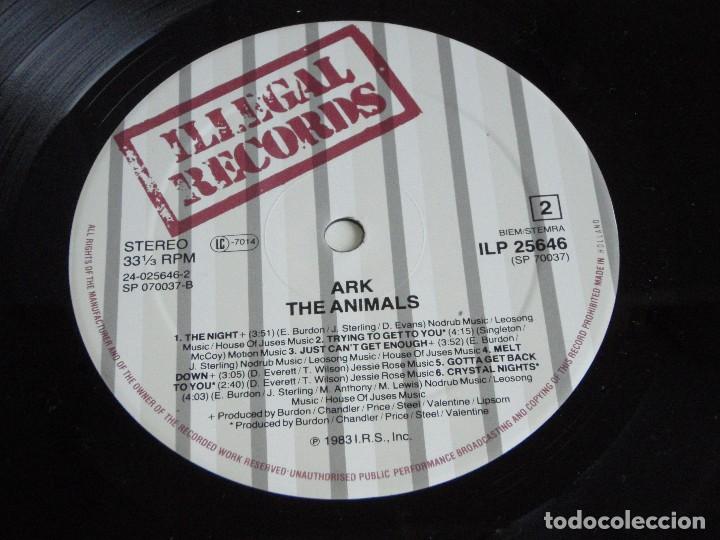 Discos de vinilo: The Animals &ndash; Ark HOLANDA 1983 ILLEGAL RECORDS - Foto 5