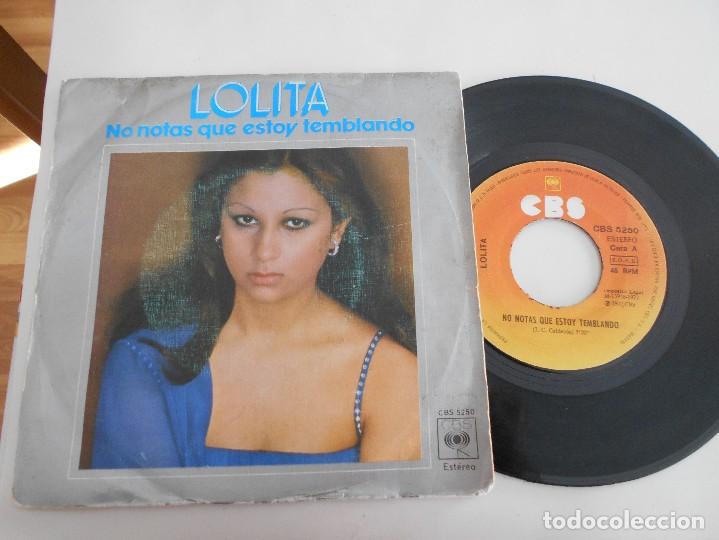 Dischi in vinile: LOLITA-SINGLE NO NOTAS QUE ESTOY TEMBLANDO