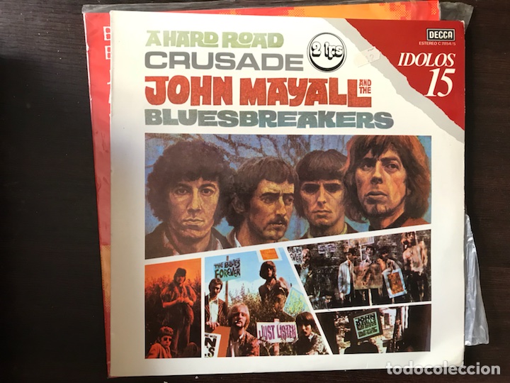 Discos de vinilo: A hard road crusade. John Mayall - Foto 1