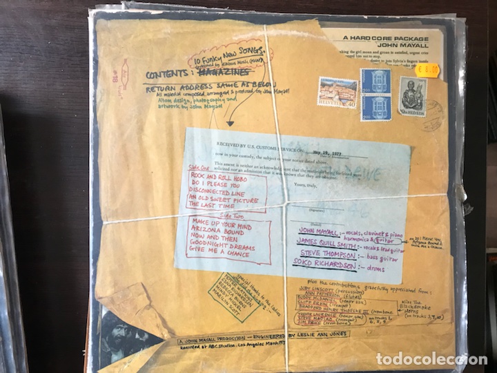 Discos de vinilo: A hard core package. John Mayall - Foto 1
