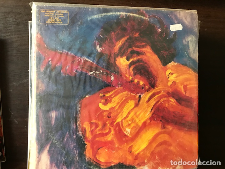 Discos de vinilo: Jimi Hendrix concerts. Editado en Brasil - Foto 1