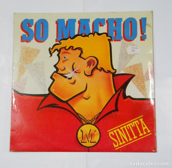 Discos de vinilo: SINITTA - SO MACHO - MAXI SINGLE. TDKDA24 - Foto 1