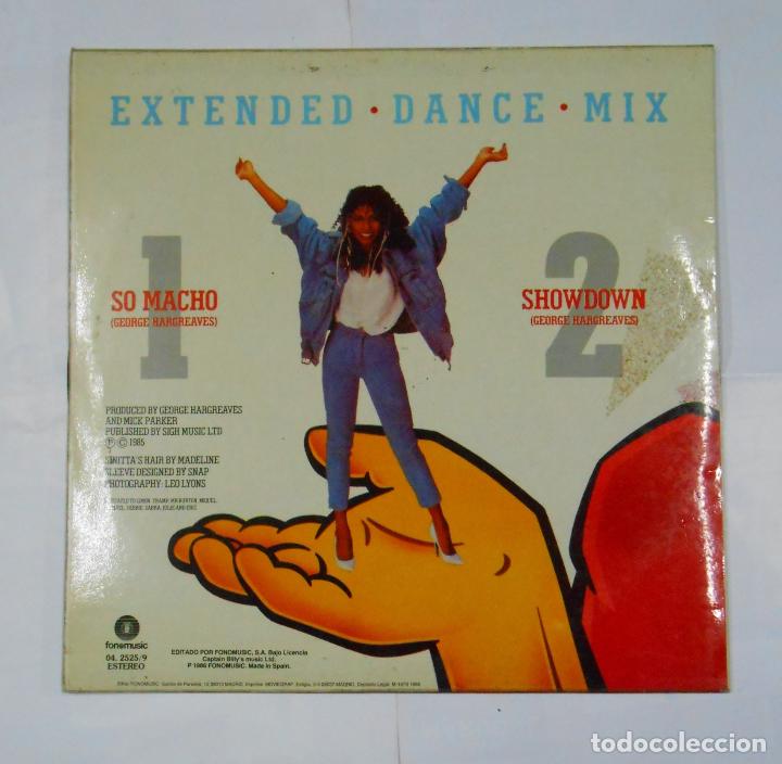 Discos de vinilo: SINITTA - SO MACHO - MAXI SINGLE. TDKDA24 - Foto 2