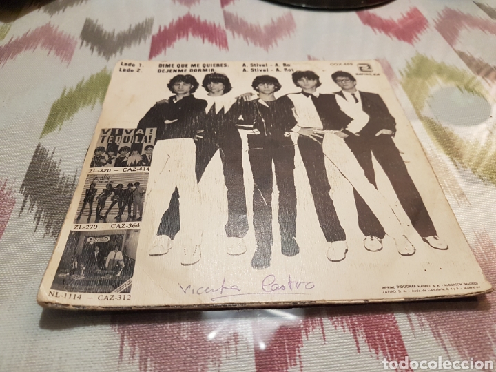 Discos de vinilo: TEQUILA! DIME Q ME QUIERES - Foto 2