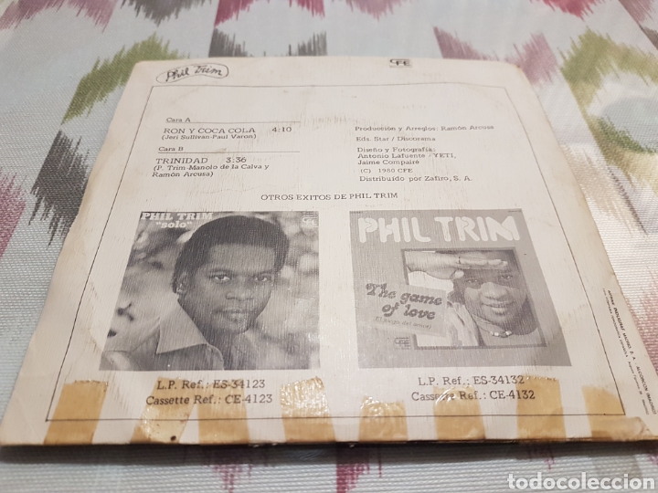 Discos de vinilo: PHIL TRIM RON& COCACOLA - Foto 2