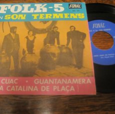 Discos de vinilo: FOLK-5 `EN SON TERMES´ 1970 FONAL. Lote 111975355