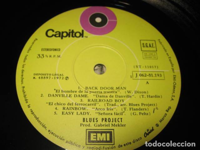 Discos de vinilo: LP BLUES PROJECT EMI CAPITOL A&Ntilde;O 1972 SPAIN - Foto 4