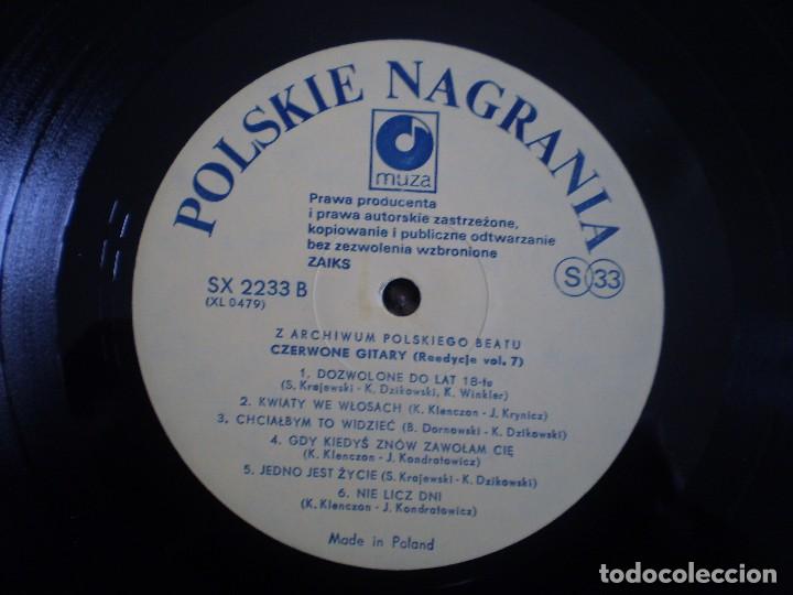 Discos de vinilo: LP. CZERWONE GITARY. - Foto 3