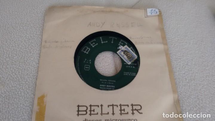 Discos de vinilo: SINGLE (VINILO) DE ANDY RUSELL A&Ntilde;OS 60 - Foto 1