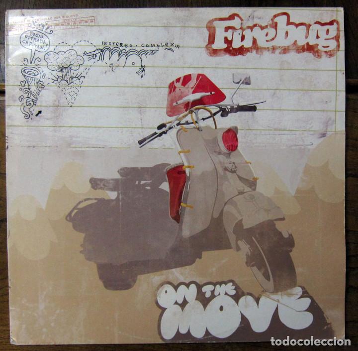 Discos de vinilo: FIREBUG - ON THE MOVE - 2006 - REGGAE, ROCKSTEADY, BRASIL - Foto 1
