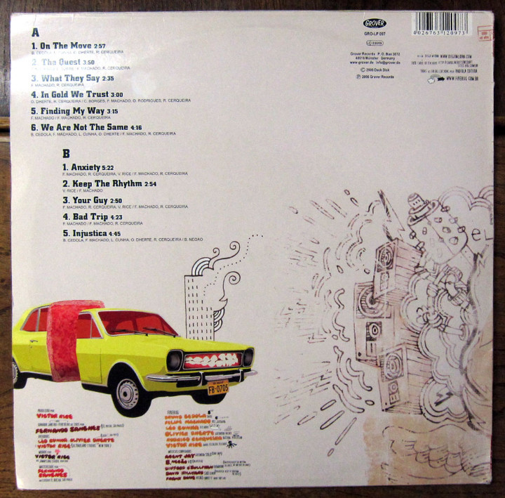 Discos de vinilo: FIREBUG - ON THE MOVE - 2006 - REGGAE, ROCKSTEADY, BRASIL - Foto 2