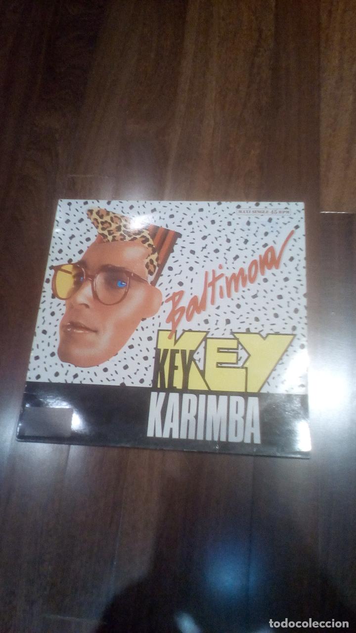 Discos de vinilo: Baltimora- key key marimba.maxi - Foto 1