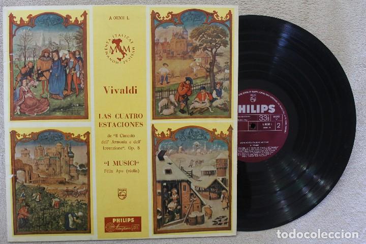 Discos de vinil: VIVALDI LAS CUATRO ESTACIONES LP VINYL MADE IN SPAIN 1968