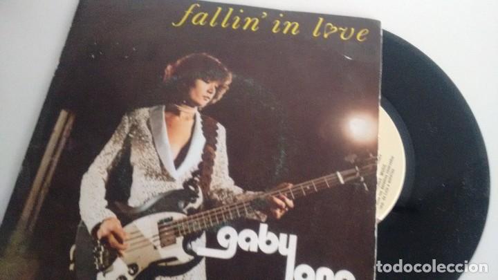Discos de vinilo: SINGLE (VINILO) DE GABY LANG A&Ntilde;OS 70 - Foto 1
