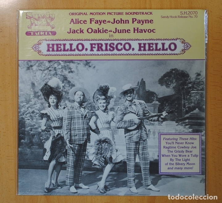 Discos de vinilo: HELLO, FRISCO, HELLO B.S.O. - VARIOS - LP - Foto 1