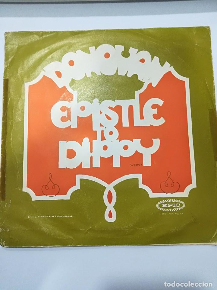 Discos de vinilo: DONOVAN: EPISTLE TO DIPPY / PREACHIN LOVE - Foto 2
