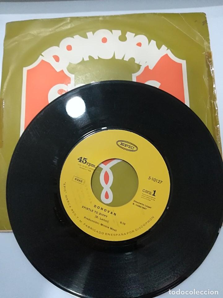 Discos de vinilo: DONOVAN: EPISTLE TO DIPPY / PREACHIN LOVE - Foto 3