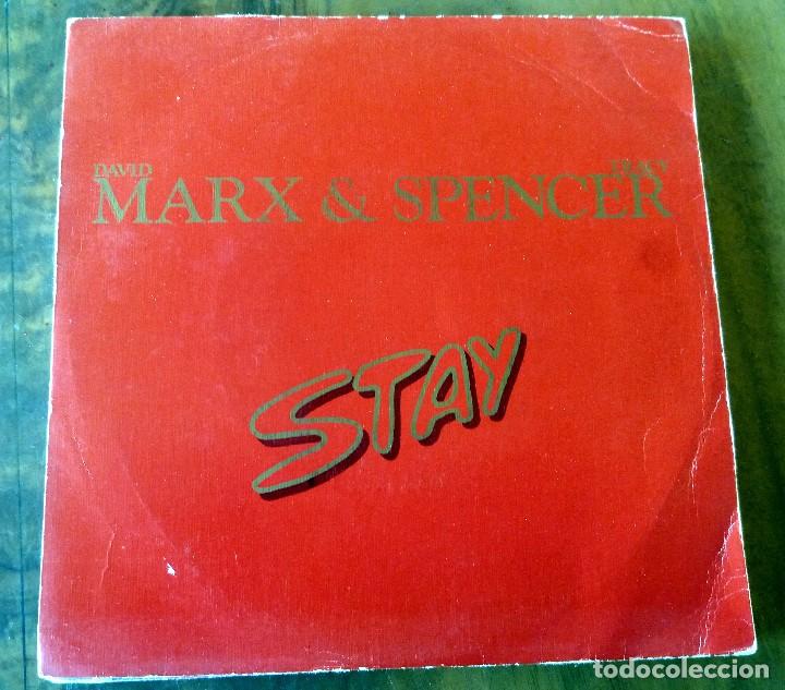 Discos de vinilo: SINGLE - MARH & SPENCER - STAY - CBS A 3782 - Foto 1