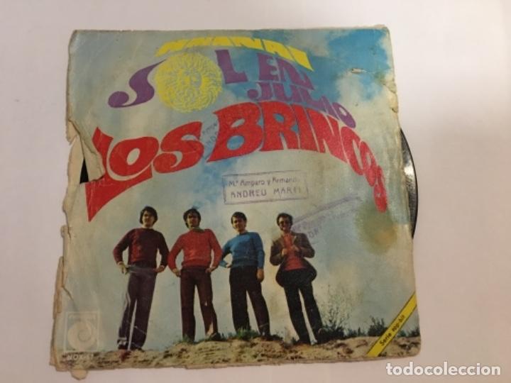 Discos de vinilo: Single Los Brincos, Ananai y Sol en julio a&ntilde;o 1968 - Foto 2