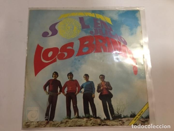 Discos de vinilo: Single Los Brincos ,Ananai y Sol de julio a&ntilde;o 1968 - Foto 2