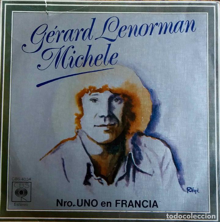 Discos de vinilo: GERARD LENORMAN, MICHELE. SINGLE ESPA&Ntilde;A - Foto 1