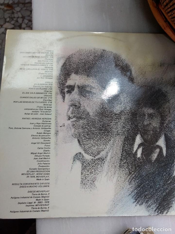 Discos de vinilo: LP de Rafael Heredia Heredia - Foto 2