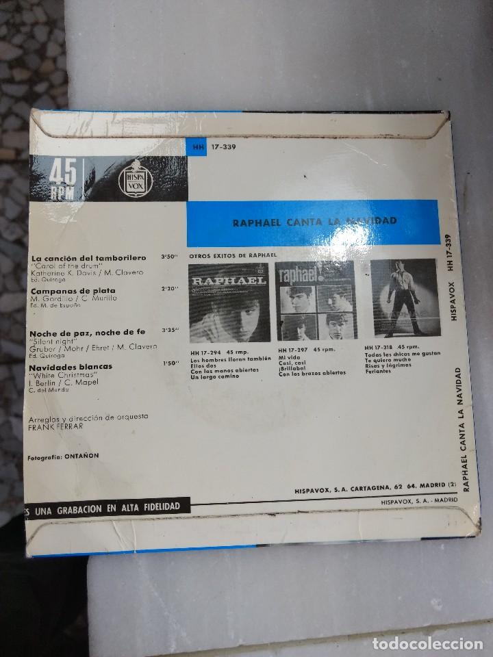 Discos de vinilo: Raphael canta la Navidad - Foto 2