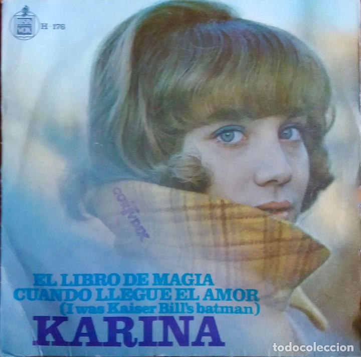 Discos de vinilo: KARINA, EL LIBRO DE MAGIA. SINGLE - Foto 1