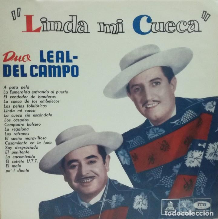 Disques de vinyle: DUO LEAL DEL CAMPO- LINDA MI CUECA LP RARO CHILE 1967