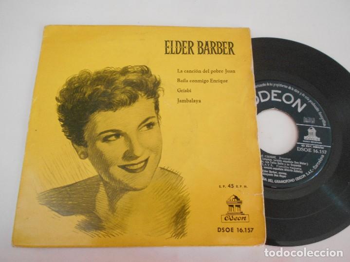 Disques de vinyle: ELDER BARBER-EP LA CANCION DEL POBRE JUAN +3