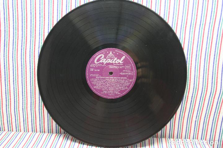 Discos de vinilo: LP INOLVIDABLE NAT KING COLE EN ESPA&Ntilde;OL - Foto 4