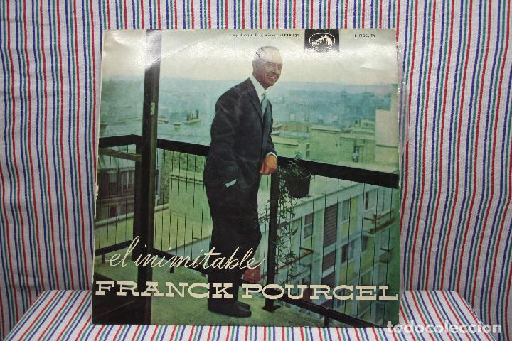 Discos de vinilo: LP FRANK POURCEL Y SU ORQUESTA EL INIMITABLE - Foto 1