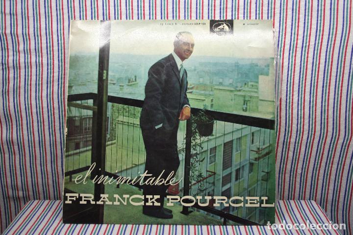 Discos de vinilo: LP FRANK POURCEL Y SU ORQUESTA EL INIMITABLE - Foto 2