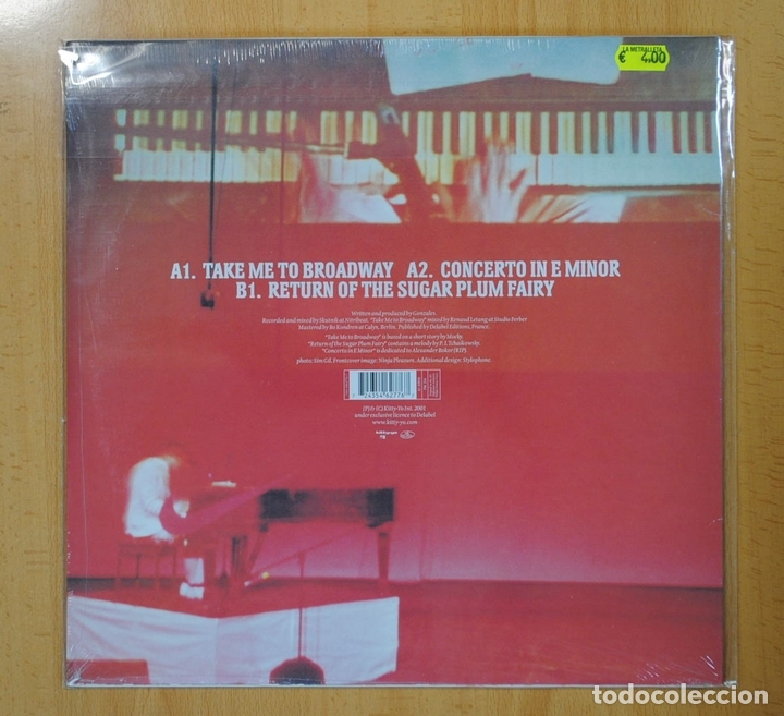 Discos de vinilo: GONZALES - TAKE ME TO BROADWAY - LP - Foto 2