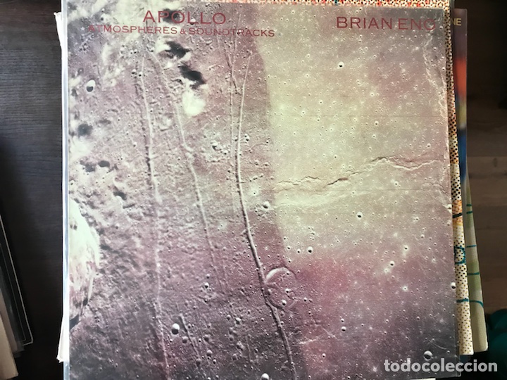 Discos de vinilo: Apollo. Atmospheres & Soundtracks. Brian Eno - Foto 1