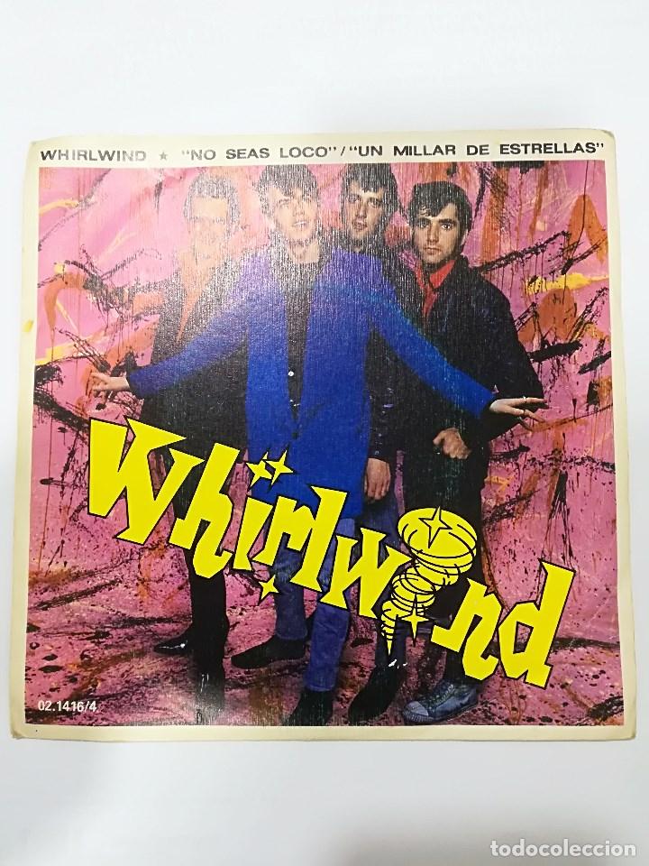 Discos de vinilo: WHIRLWIND: DON&acute;T BE CRAZY / A THOUSAND STARS - Foto 1