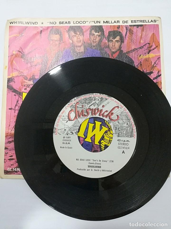 Discos de vinilo: WHIRLWIND: DON&acute;T BE CRAZY / A THOUSAND STARS - Foto 3