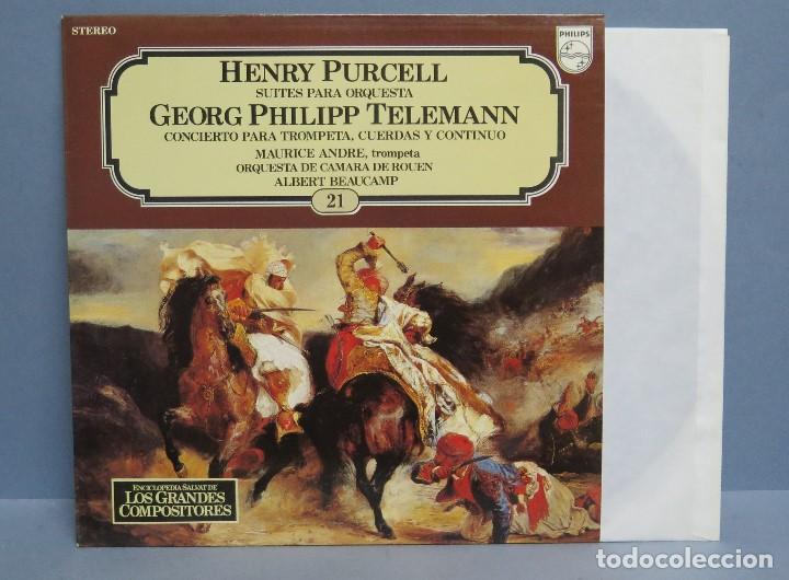 Discos de vinilo: LP. SUITES PARA ORQUESTA. HENRY PURCELL - Foto 1