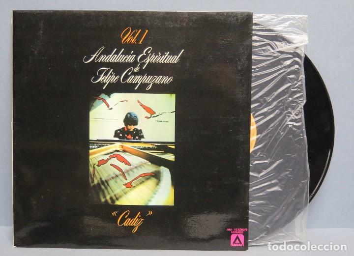 Discos de vinilo: LP. ANDALUCIA ESPIRITUAL. 1. CAMPUZANO - Foto 1