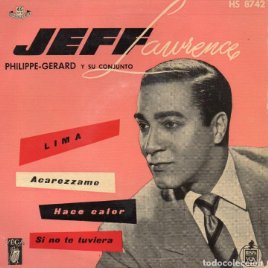JEFF LAWRENCE, EP, LIMA + 3 , AÑO 1958, VEGA PARIS HS 87-42