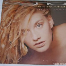 Discos de vinilo: EENA - 18 SO WHAT (4 VERSIONES) - MAXISINGLE 1990