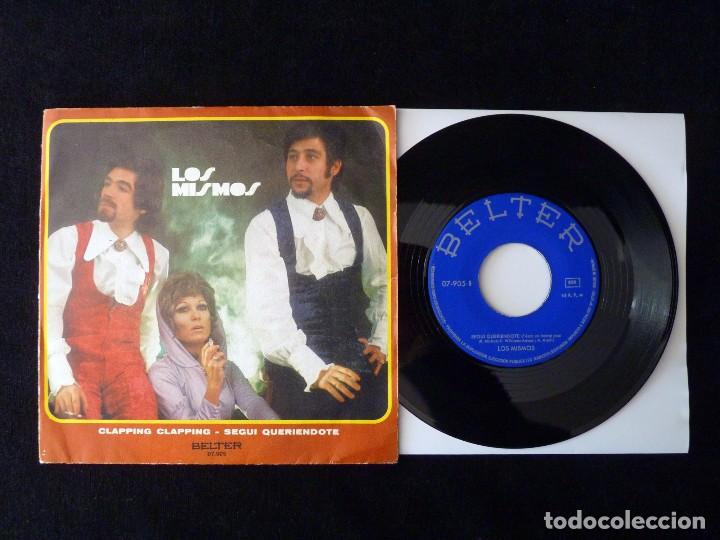 Discos de vinilo: LOS MISMOS. CLAPPING CLAPPING, SEGUI QUERIENDOTE. SINGLE BELTER, 1971 - Foto 1