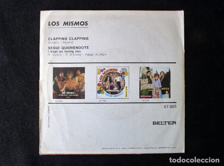 Discos de vinilo: LOS MISMOS. CLAPPING CLAPPING, SEGUI QUERIENDOTE. SINGLE BELTER, 1971 - Foto 2