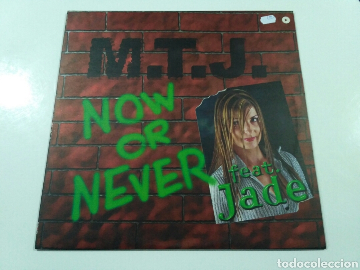 Discos de vinilo: M.T.J. Featuring Jade - Now Or Never - Foto 1