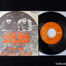 Discos de vinilo: ZAGER & EVANS. EN EL AÑO 2525, LITTLE KIDS. SINGLE RCA, 1969