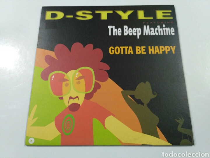 Discos de vinilo: D-Style Feat. The Beep Machine - Gotta Be Happy - Foto 1