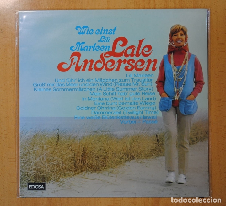 Discos de vinilo: LALE ANDERSEN - WIE EINST LILI MARLEEN - LP - Foto 1