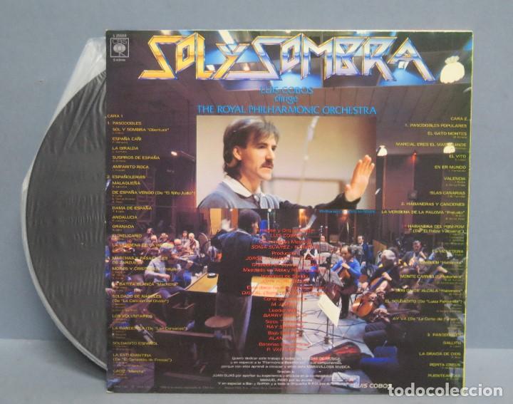 Discos de vinilo: LP. SOL Y SOMBRA. LUIS COBOS - Foto 2