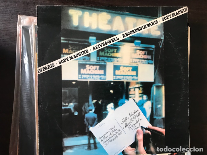 Discos de vinilo: Alive & well. Recorded in Paris. Soft Machine - Foto 1