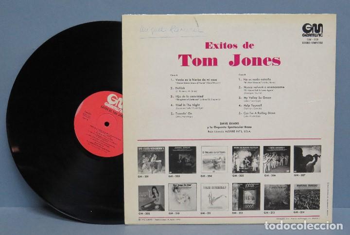 Discos de vinilo: LP. EXITOS DE TOM JONES - Foto 2